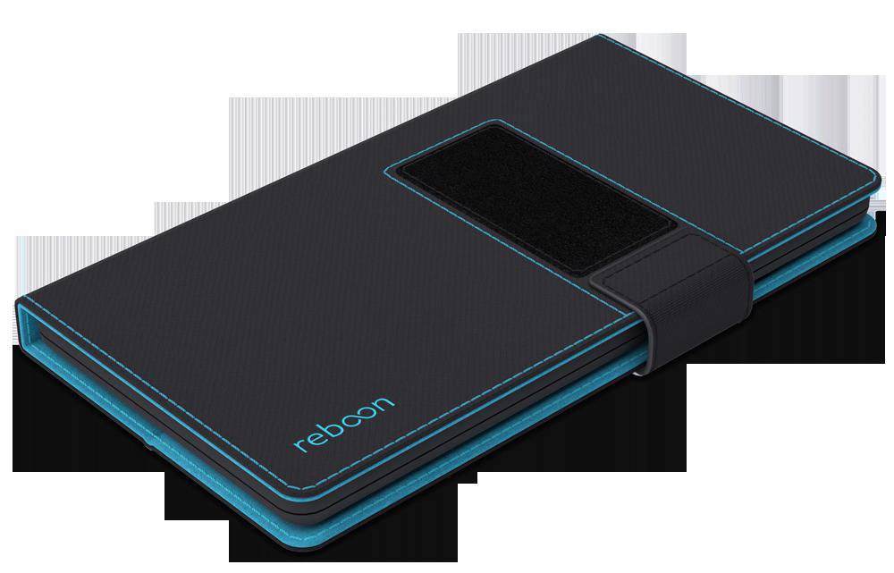 REBOON booncover XS, Bookcover, Apple, iPhone 7, iPhone 6, iPhone 6s, Schwarz