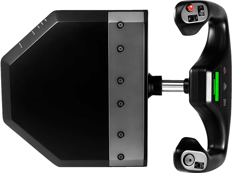 LOGITECH G Flight Yoke System, Pro Steuerhorn inklusivem Schubregler, Flugsimulation; Steuerknüppel-System — Foto 5 von 5