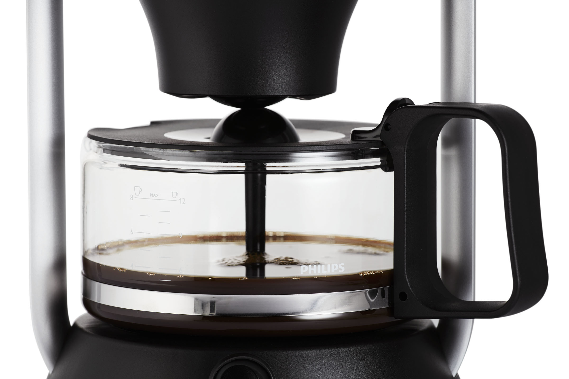 PHILIPS HD5408/20 Café Gourmet Kaffeemaschine Schwarz/Silber