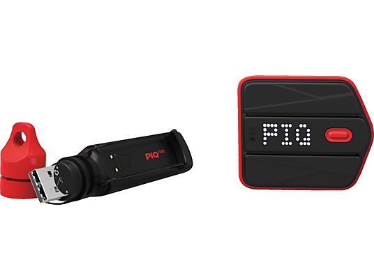 PIQ Multisport Sensor Tennis Set - Capteur multi-sports (Noir/rouge)