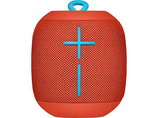 ULTIMATE EARS WONDERBOOM Bluetooth Lautsprecher, Feuerball Rot, Wasserfest
