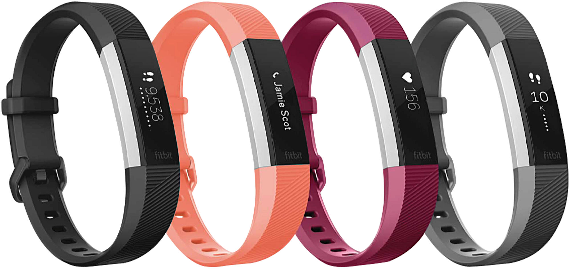 FITBIT Alta HR, Fitness Tracker, S, Violett