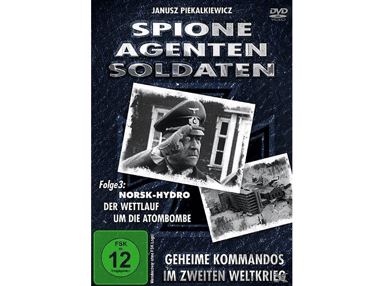 , Wettlauf Hydro Der Atombombe Agenten, Spione, die um DVD Soldaten: Norsk
