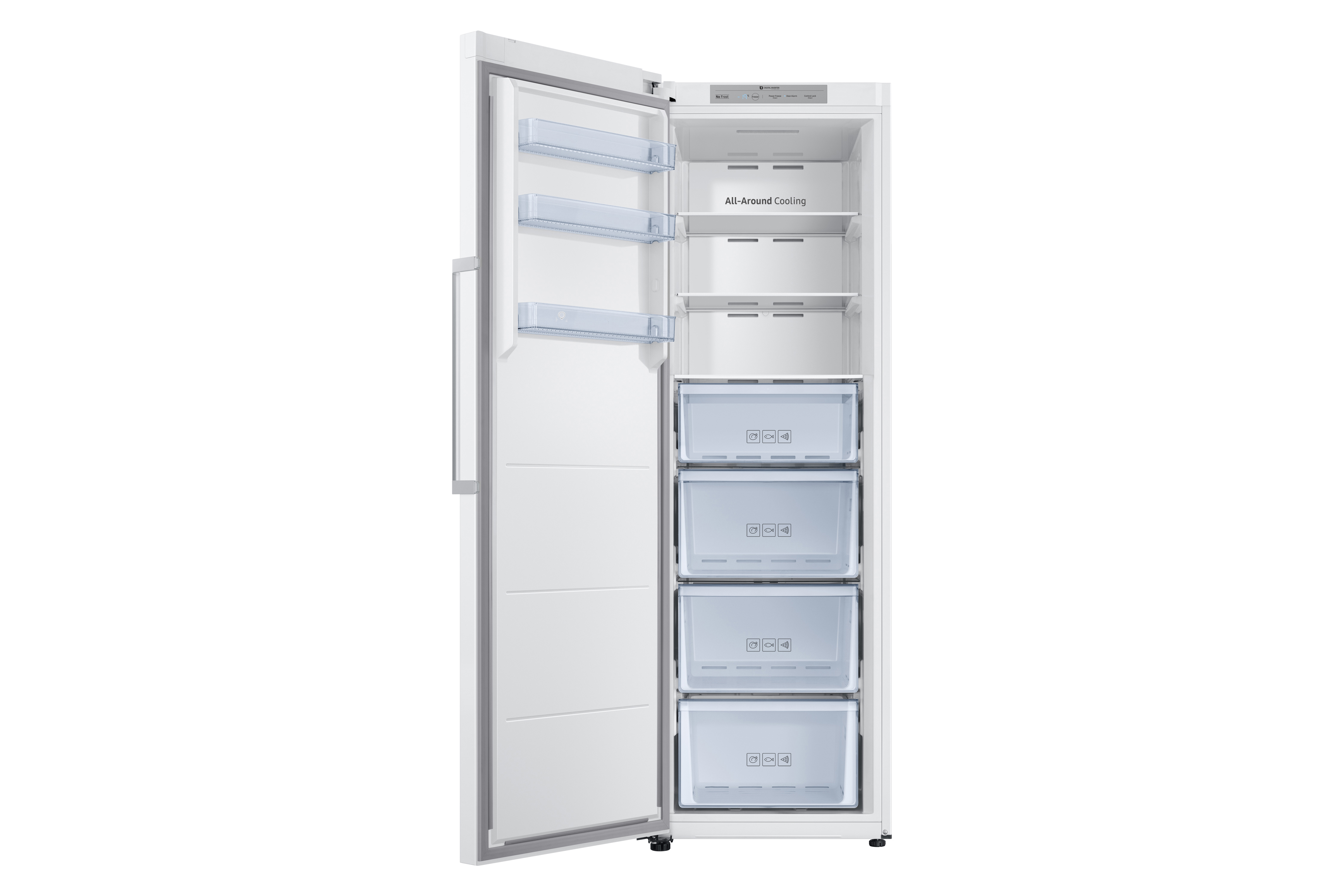 SAMSUNG RZ32M7005WW/EG Gefrierschrank (F, 323 l, 1853 mm hoch)
