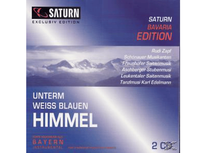 Saturn - Unterm Himmel (CD) 1 - weissblauen
