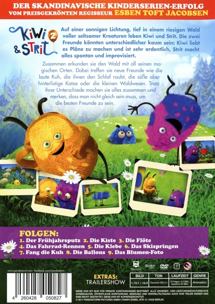 Kiwi & Strit-Flauschige Freunde - Staffel 2 - Frühjahrsputz Und 8 Weitere Abenteuer DVD