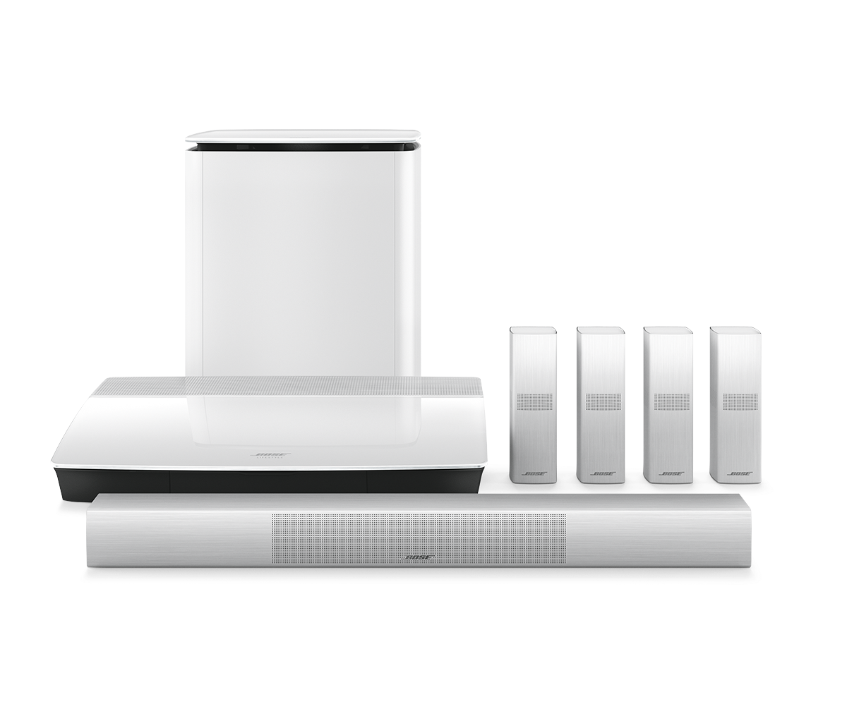 BOSE LifeStyle 650 SoundTouch fehér házimozi rendszer