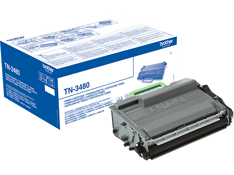 BROTHER TN-3480 Zwart