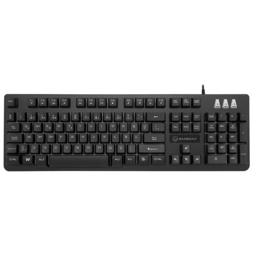 FRISBY FK-G530QU Gamemax 3 Renk Işıklı Klavye USB Siyah