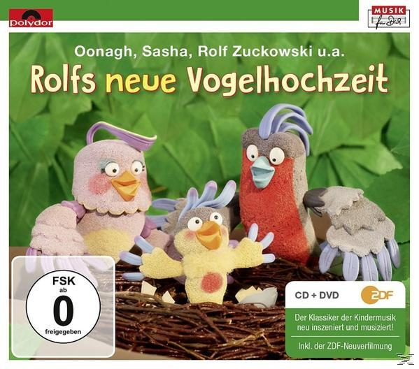 DVD-Cover von Cartoon-Vögeln in einem Nest.
