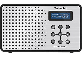 TECHNISAT TECHNIRADIO 2 - Radio numérique (DAB+, FM, Noir/argent)