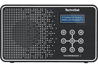 TECHNISAT TECHNIRADIO 2 - Radio numérique (DAB+, FM, Noir/Blanc)