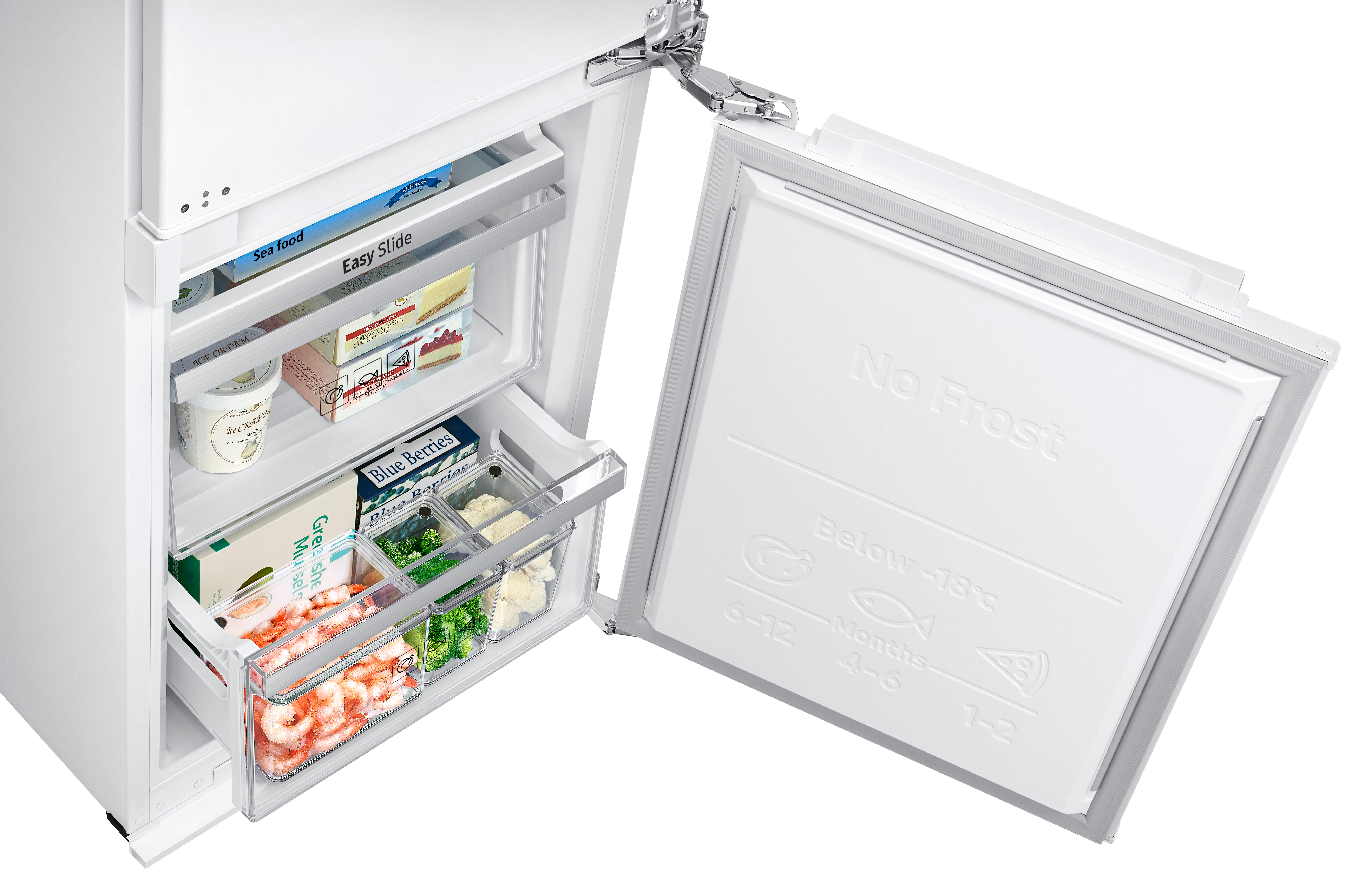SAMSUNG BRB2G0135WW/EG Kühlgefrierkombination (G, 269 l, 1775 mm hoch, Weiß)