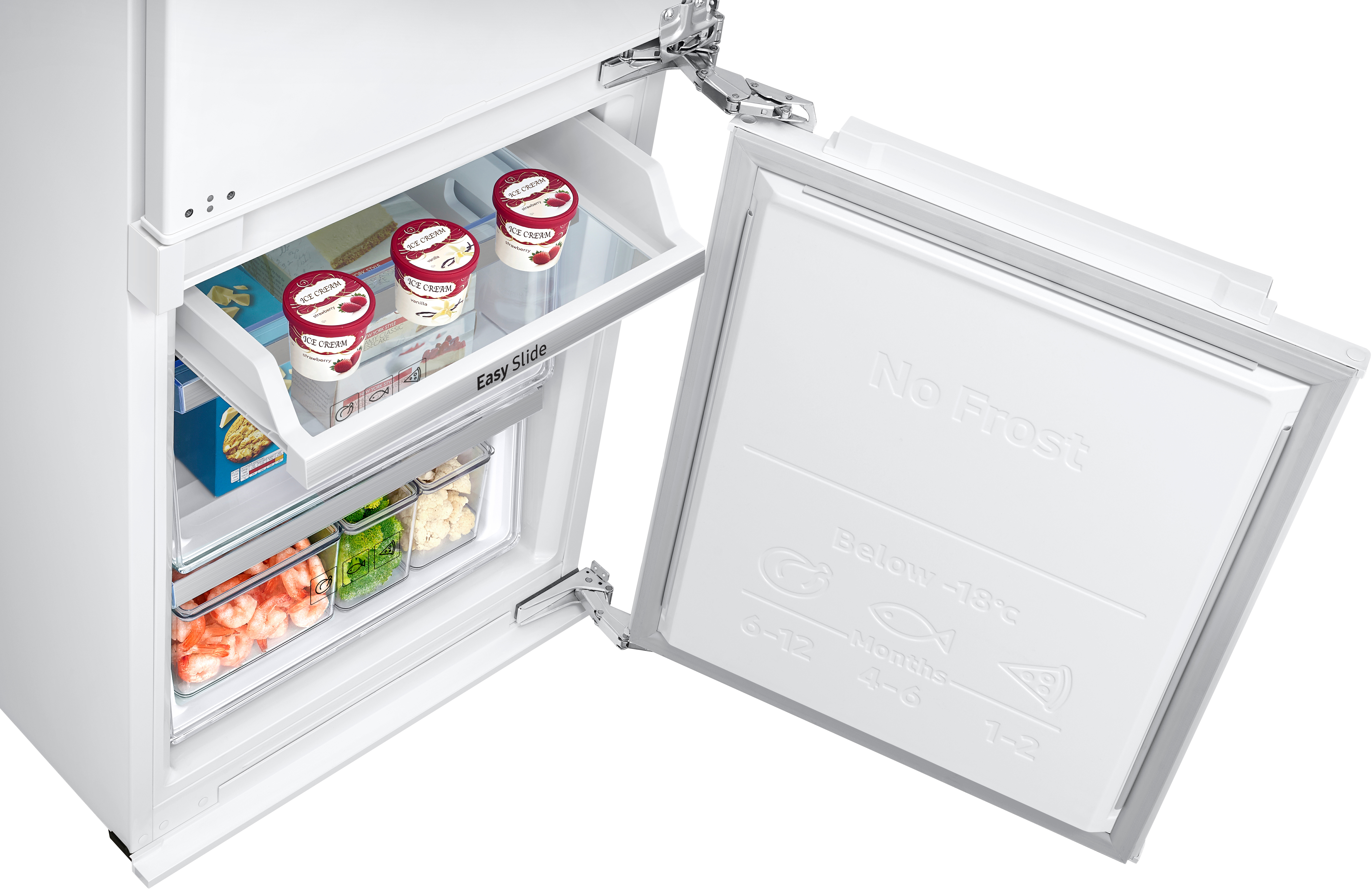 SAMSUNG BRB2G0135WW/EG Kühlgefrierkombination (G, 269 l, 1775 mm hoch, Weiß)