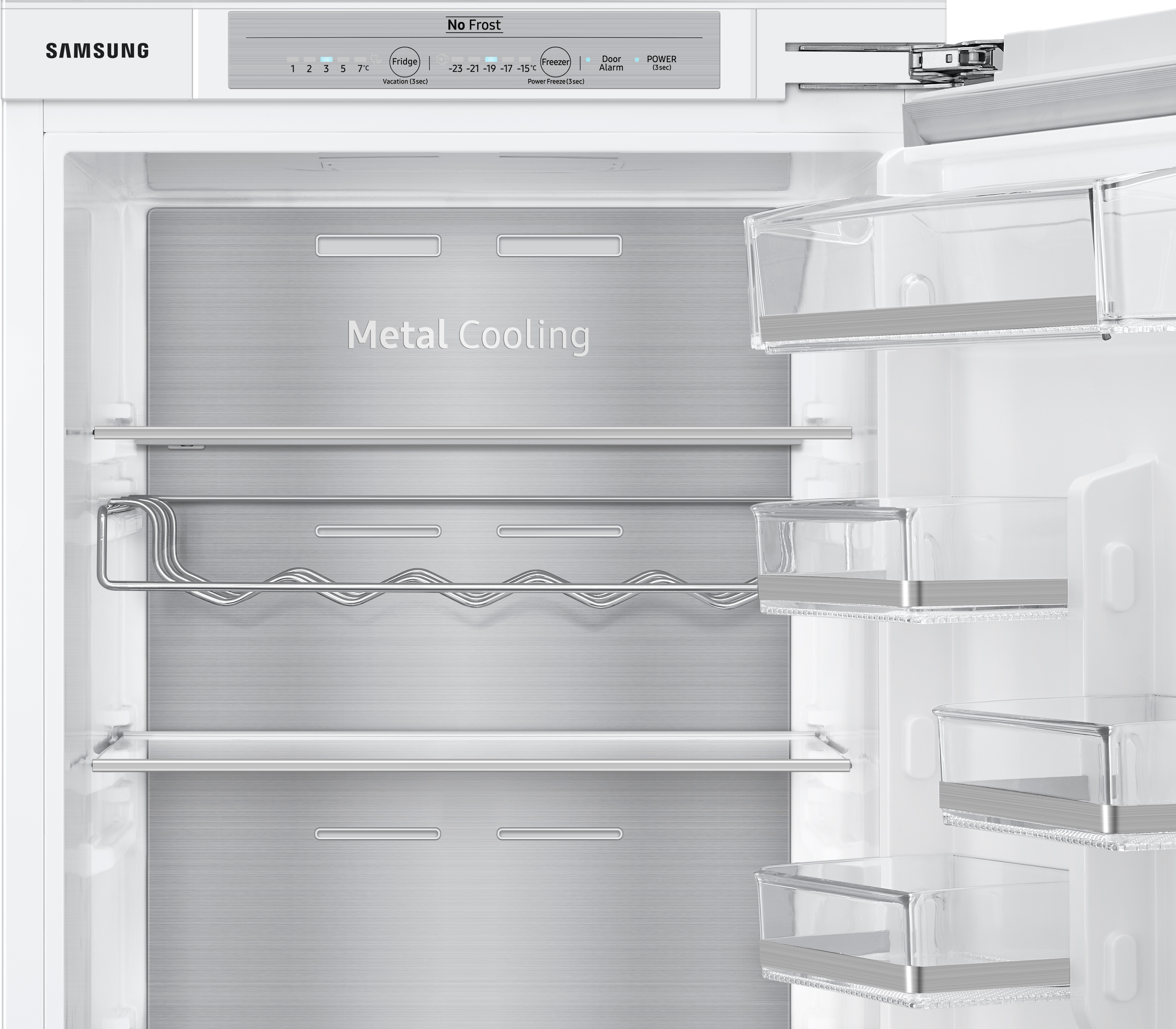 SAMSUNG BRB2G0135WW/EG Kühlgefrierkombination (G, 269 l, 1775 mm hoch, Weiß)