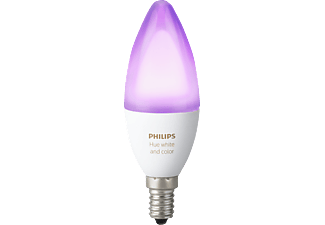 PHILIPS HUE Philips hue E14 - Espansione RGBW - 1 pezzo - Bianco e colorato - Lampadina (Bianco)