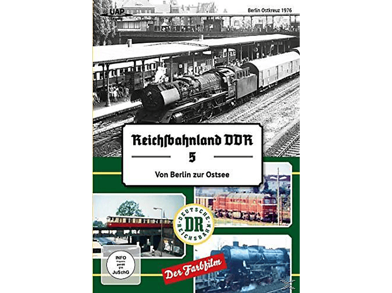 Von Berlin an die Ostsee Vol. - - Reichsbahnland 5 DDR DVD
