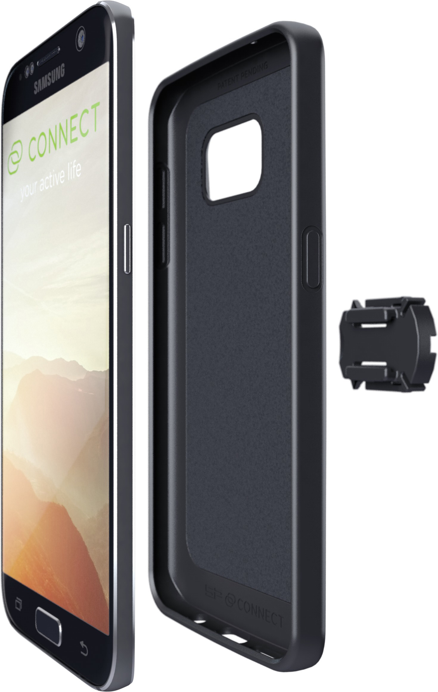 SP CONNECT Phone Case Set Galaxy Schutzhülle, Schwarz