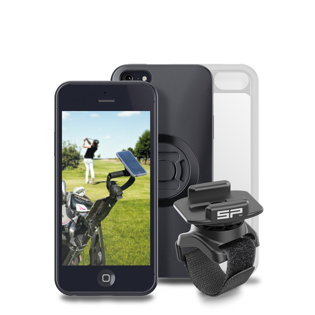 Golf Bundle Smartphone Halterung, CONNECT SP Schwarz