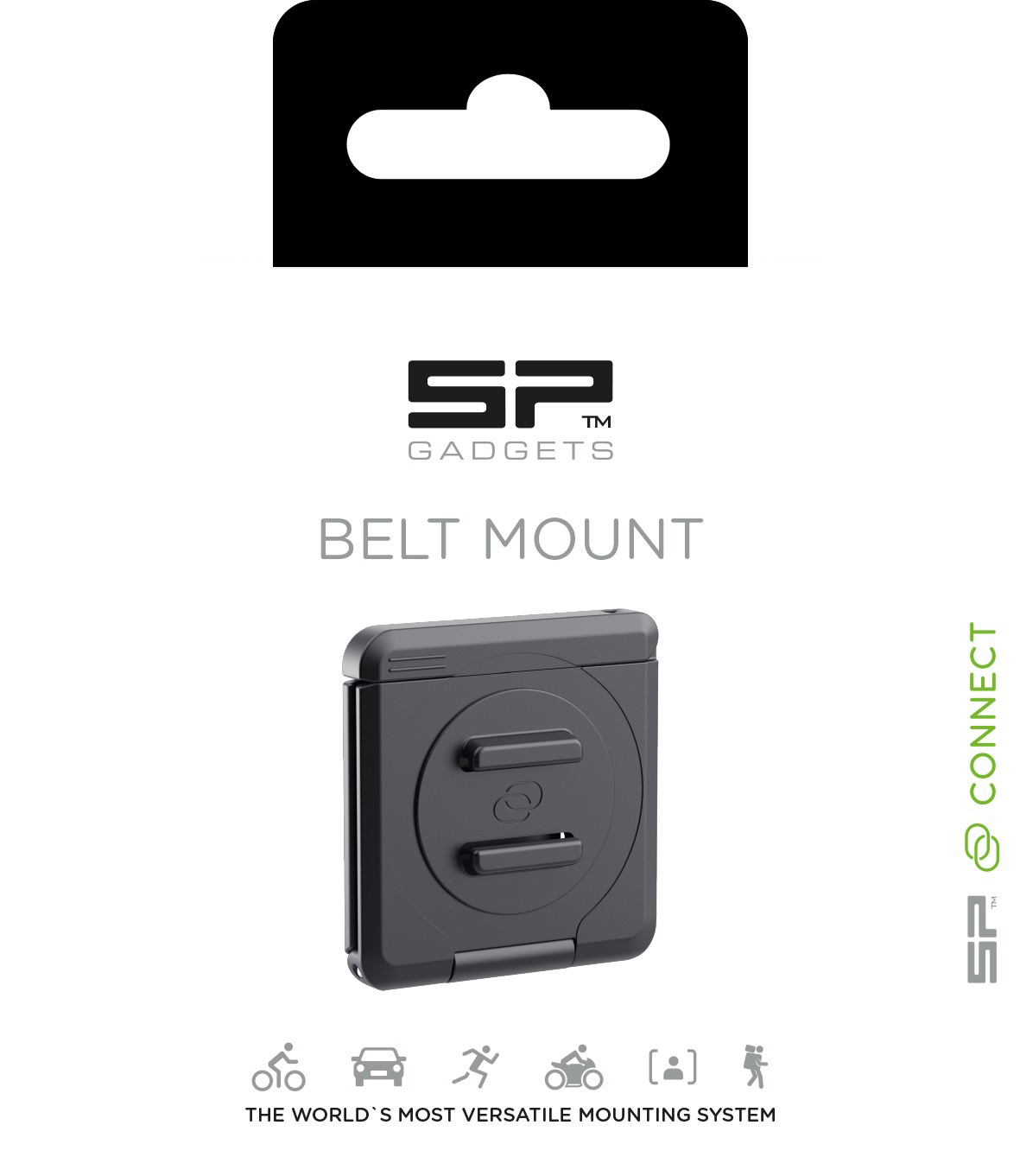 SP CONNECT SP Connect - Belt Mount Gürtelbefestigung, Schwarz