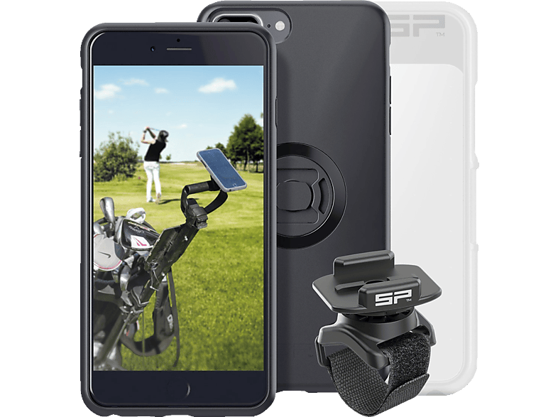 SP CONNECT Golf Schwarz Smartphone Halterung, Bundle