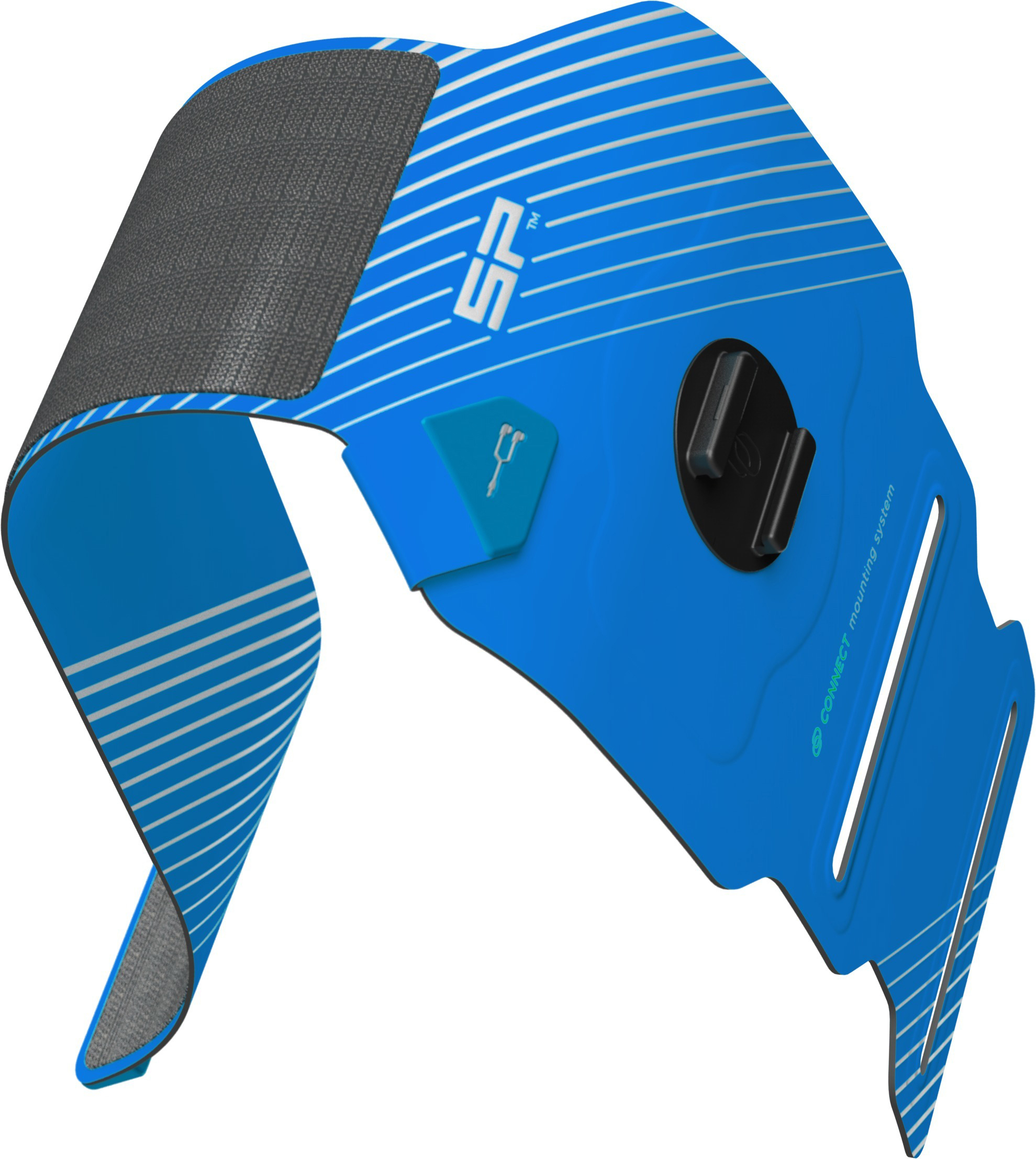 SP CONNECT Fitness Bundle Sportarmband inklusive Handyhülle, Blau/Schwarz