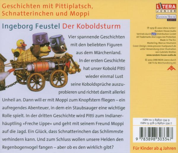 Schnatterinchen/+ Pittiplatsch - Der Koboldsturm  - (CD)