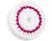 MEDISANA FB 885 - Brosse de nettoyage du visage (Blanc/Pink)
