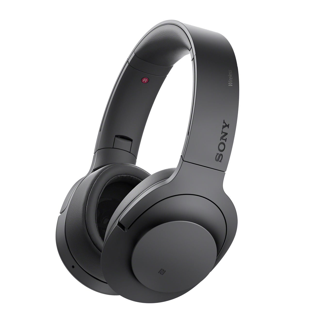SONY MDR-100ABN h.ear on Wireless NC, Over-ear Kopfhörer Bluetooth Schwarz