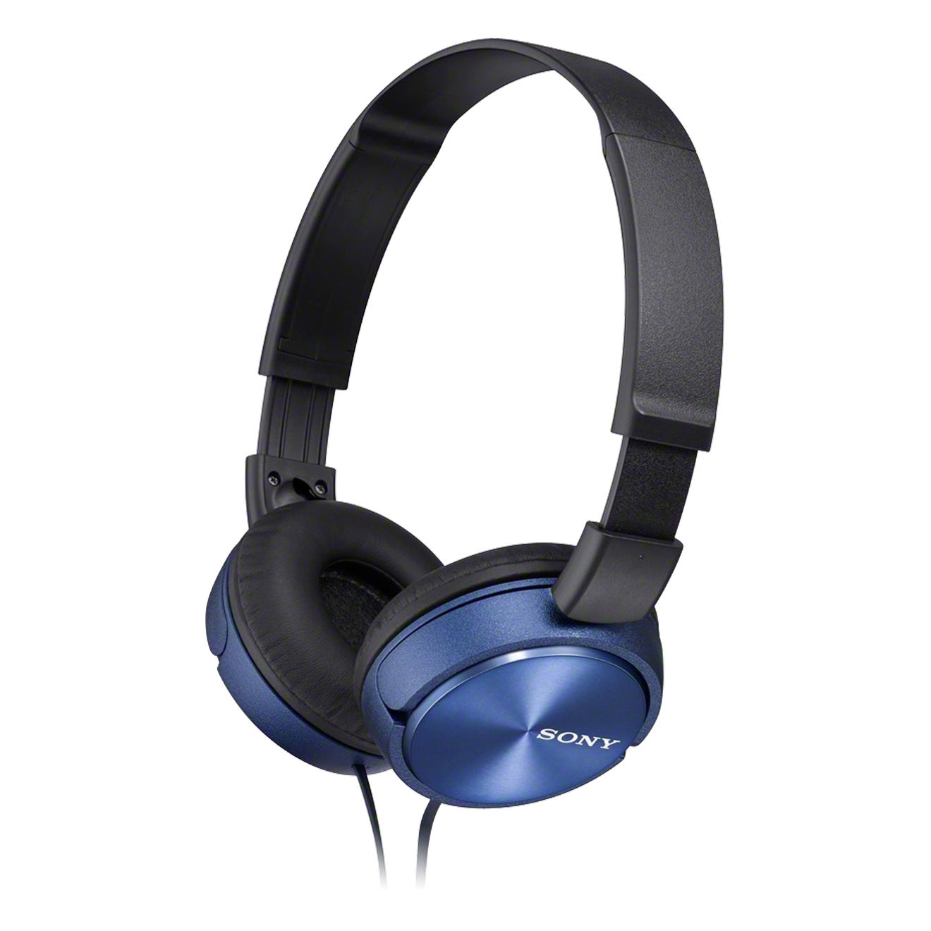mit Over-ear MDR-ZX310AP Headsetfunktion, Kopfhörer Blau SONY