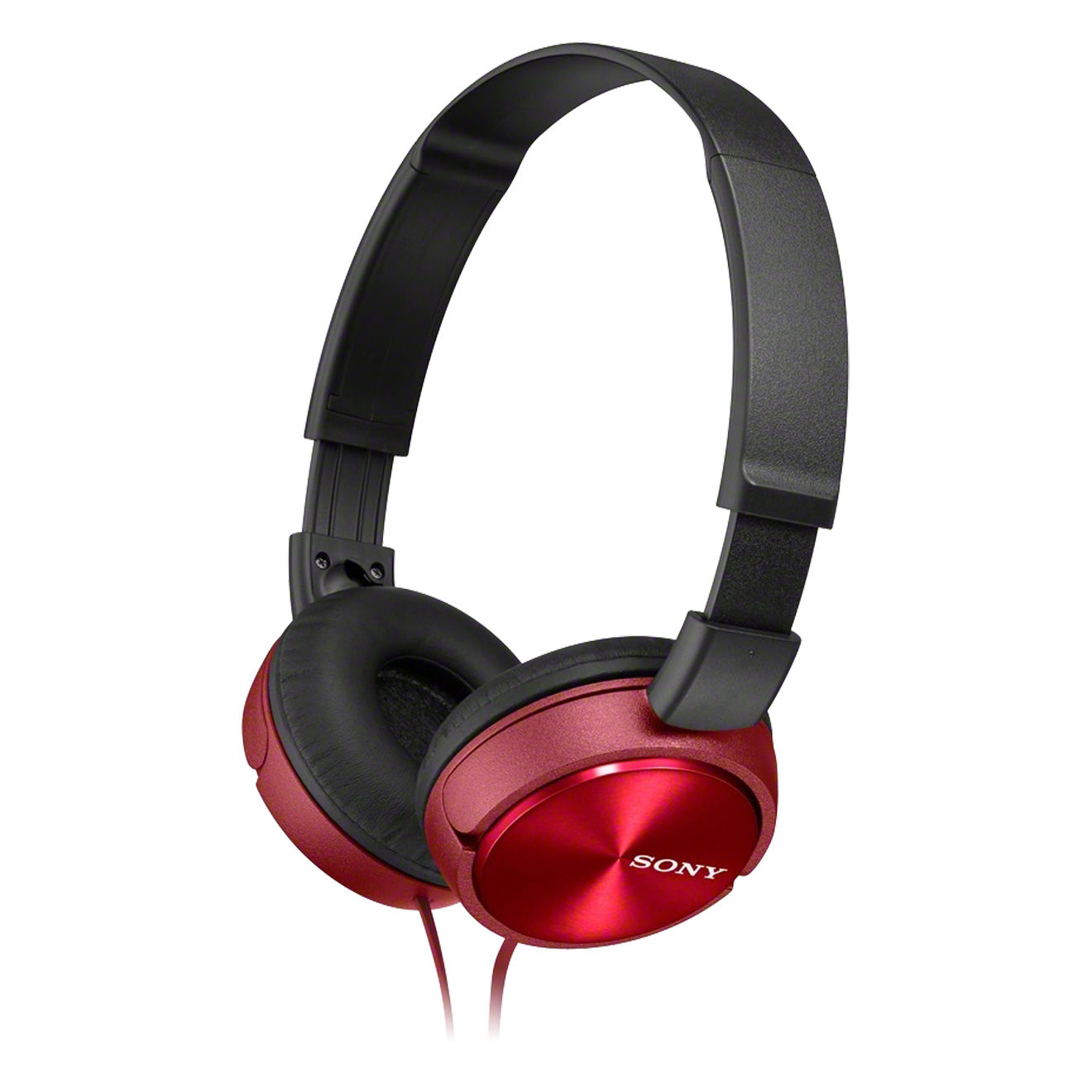 mit Kopfhörer Headsetfunktion, MDR-ZX310AP Over-ear Rot SONY