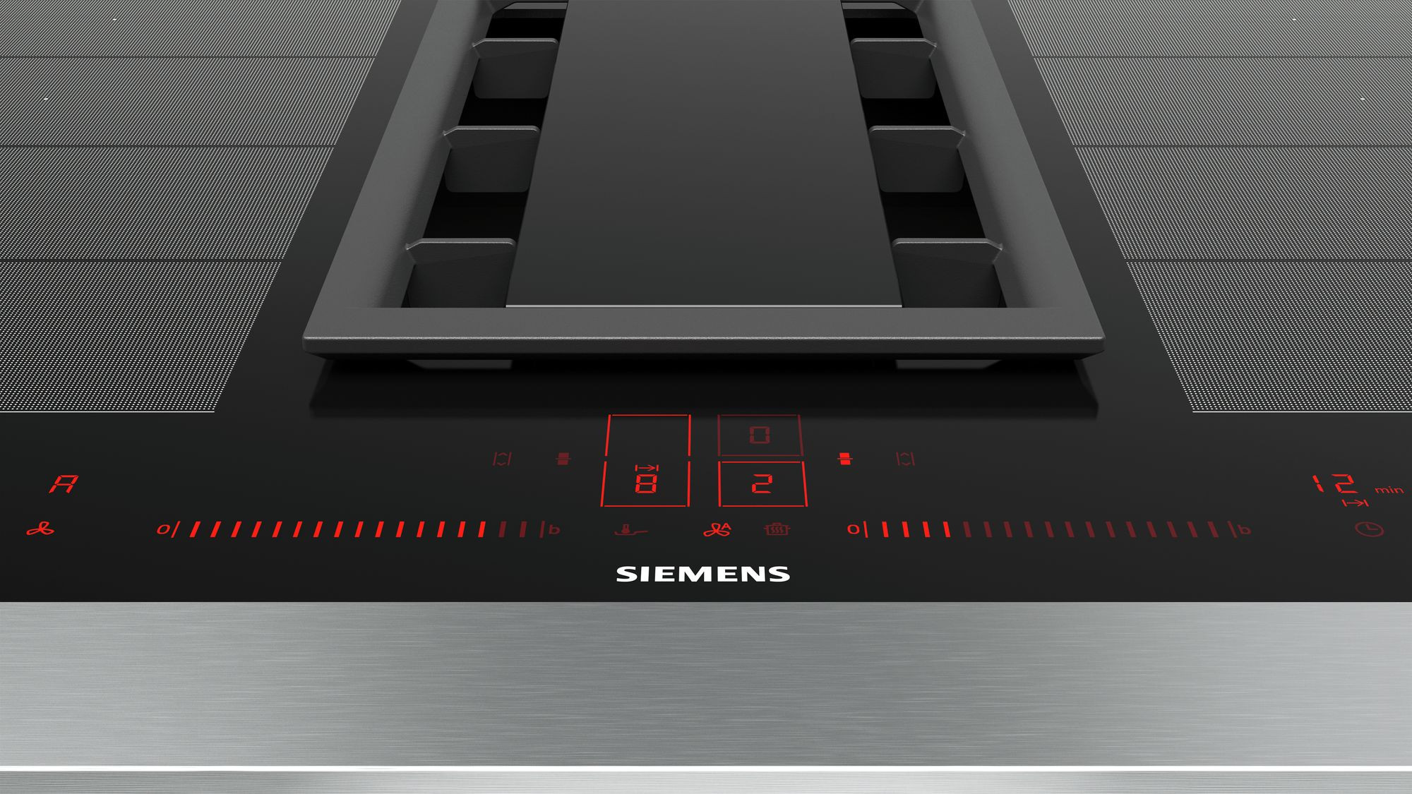 SIEMENS Taque induction avec hotte intégrée (EX801LX34E)