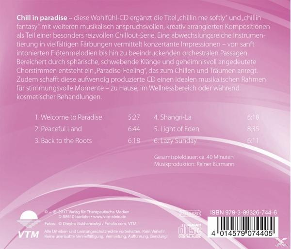 Stein Arnd - chill in paradise-Life Balance Music  - (CD)