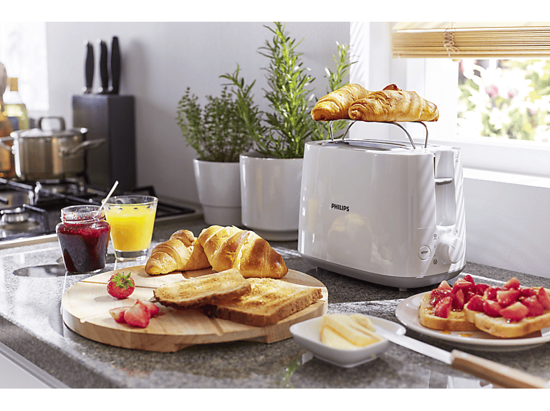 Philips HD2581/00 Daily Collection Toaster (Weiß, 830 Watt) — Foto 3 von 5