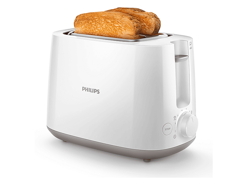 Philips HD2581/00 Daily Collection Toaster (Weiß, 830 Watt) — Foto 2 von 5