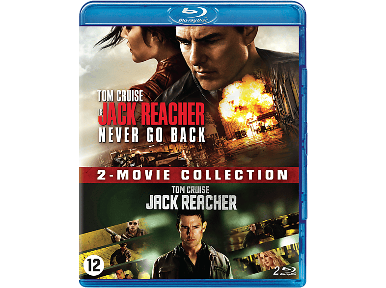Jack Reacher 1 + 2 - Never Go Back Blu-ray