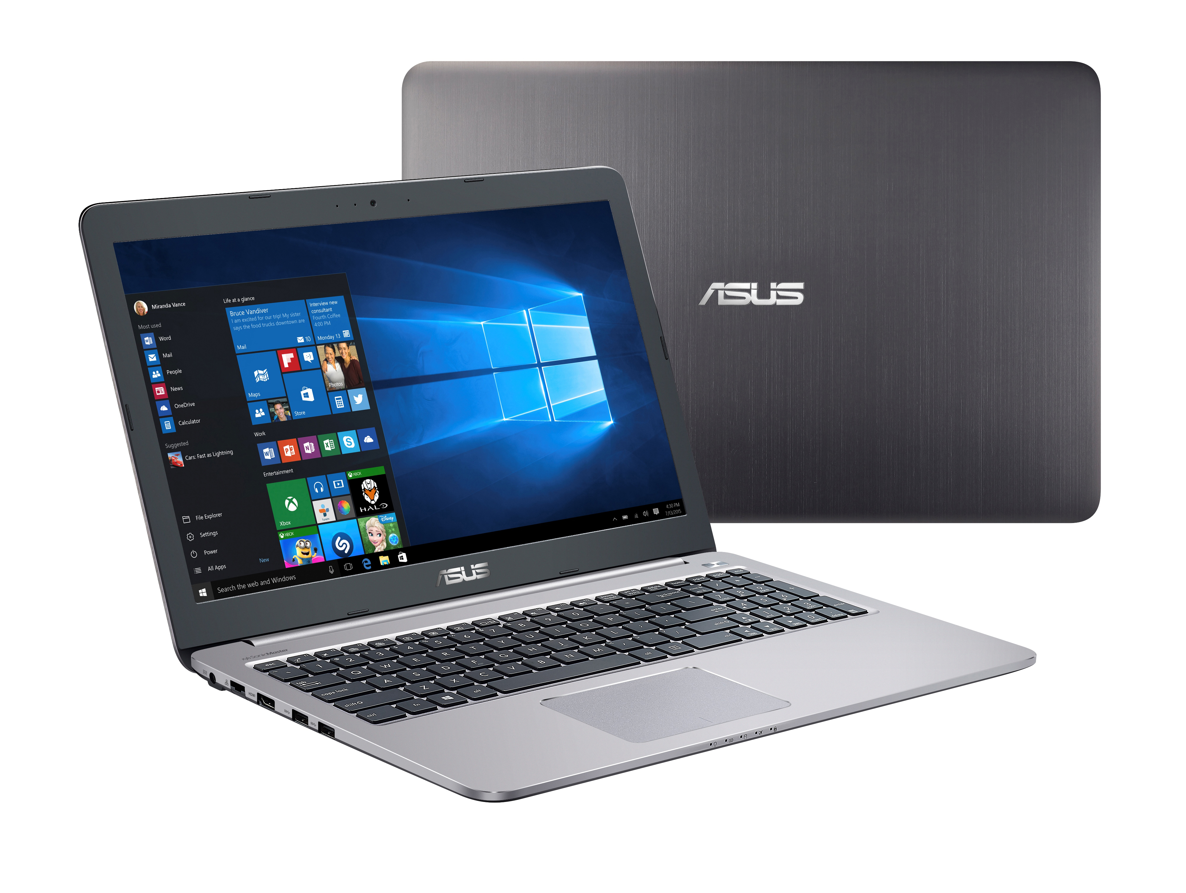 ASUS A501UX-DM194T - 15,6 Zoll - Intel® Core™ i7 i7-6500U - 8 GB - 256 GB - NVIDIA GeForce® GTX 950 - Windows 10 Home (64 Bit)