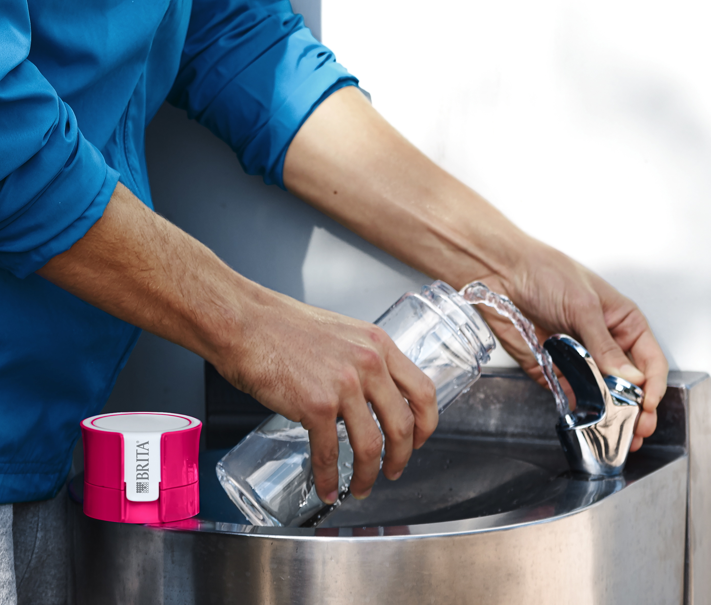 BRITA Vital  - Wasserfilterflasche (Pink)