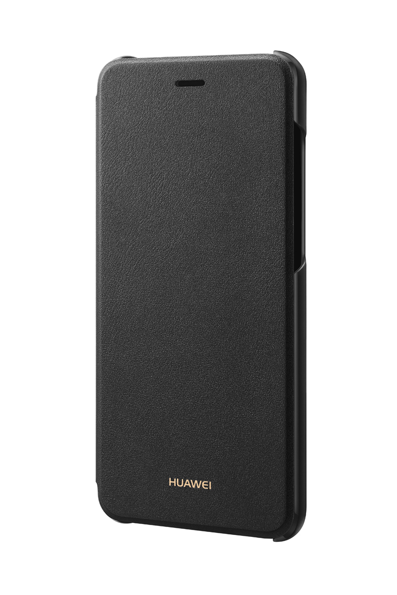 Schwarz P8 (2017), View, Huawei, Flip Cover, Lite HUAWEI