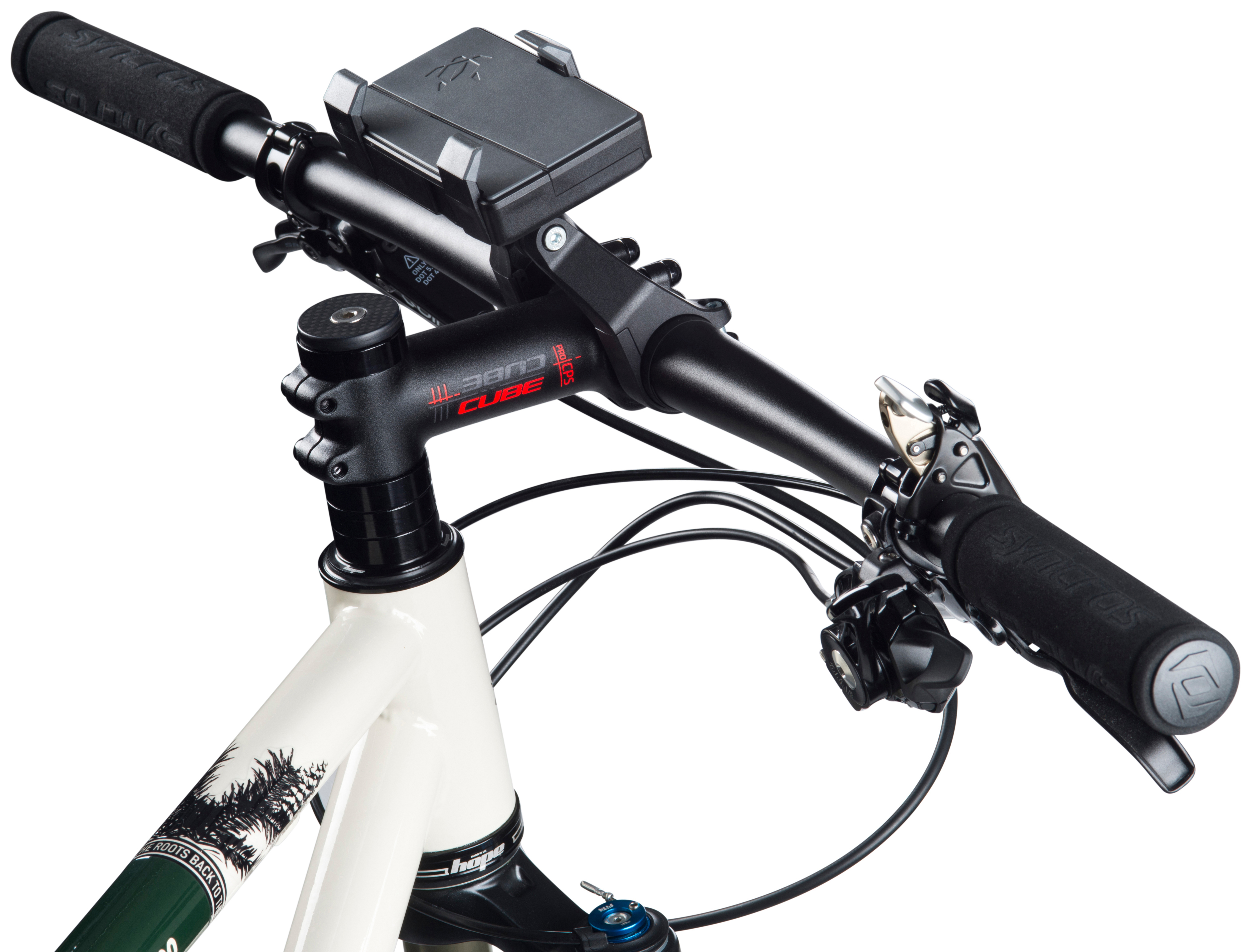 TAHUNA Phone, Fahrrad-Handyhalterung, passend für Smartphones, Schwarz/Grau