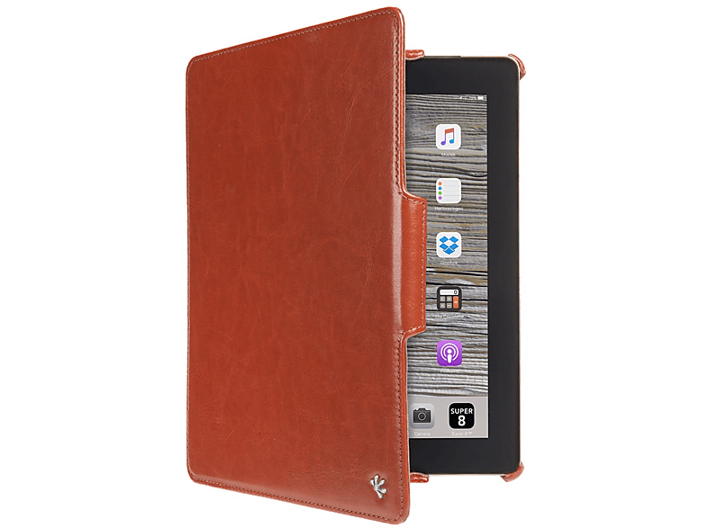 GECKO Slimfit beschermhoes iPad 2/3/4 Bruin (V10T38C3)