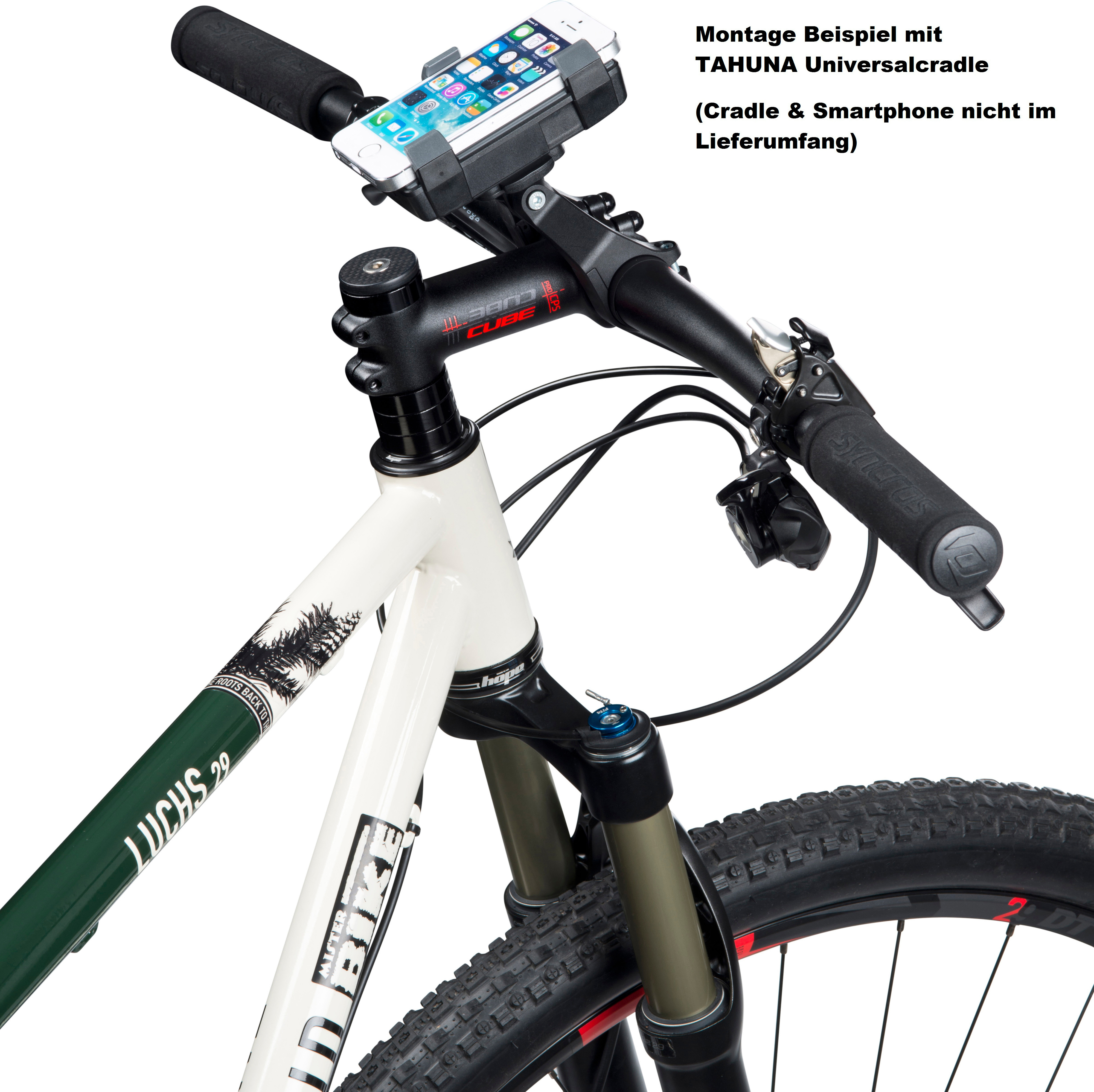 TAHUNA fix - Dual, Fahrradhalterung, Schwarz