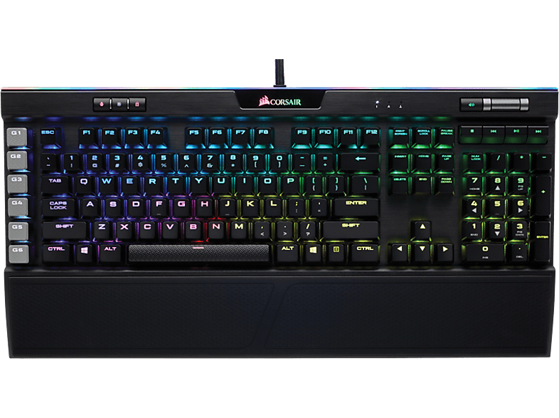 CORSAIR Gamingtoetsenbord Platinium Cherry MX Speed AZERTY (CH-9127014-BE)