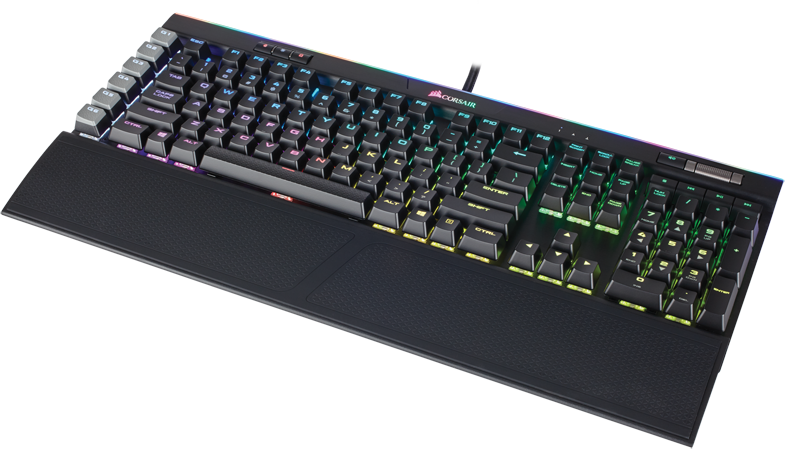 CORSAIR Clavier gamer Platinium Cherry MX Speed AZERTY (CH-9127014-BE)