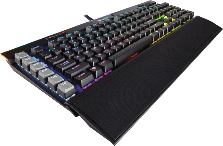 CORSAIR Clavier gamer Platinium Cherry MX Speed AZERTY (CH-9127014-BE)