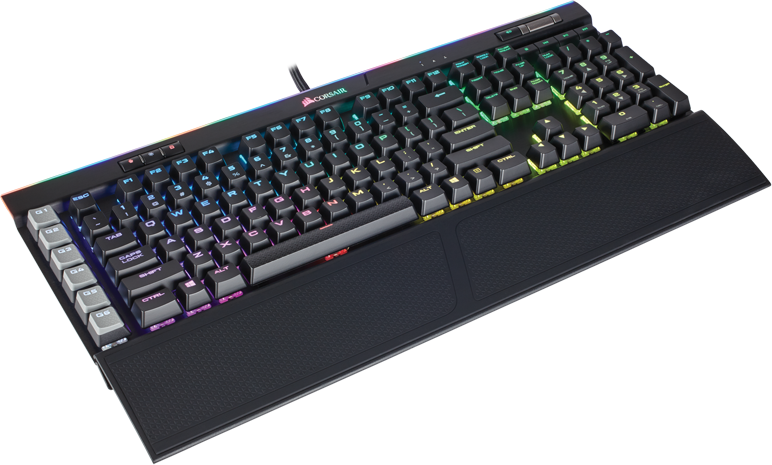 CORSAIR Clavier gamer Platinium Cherry MX Speed AZERTY (CH-9127014-BE)