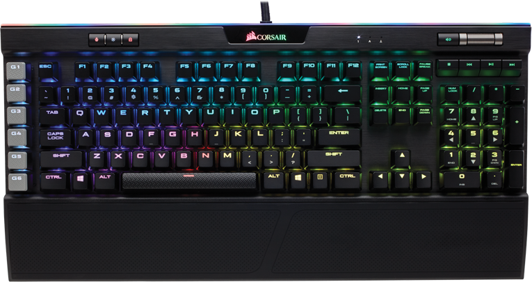 CORSAIR Clavier gamer Platinium Cherry MX Speed AZERTY (CH-9127014-BE)