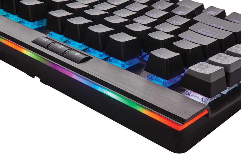 CORSAIR Clavier gamer Platinium Cherry MX Speed AZERTY (CH-9127014-BE)