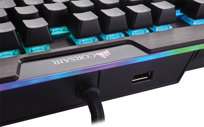 CORSAIR Clavier gamer Platinium Cherry MX Speed AZERTY (CH-9127014-BE)