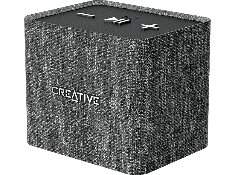 Altavoz inalámbrico - Creative Nuno Micro, Bluetooth, Negro